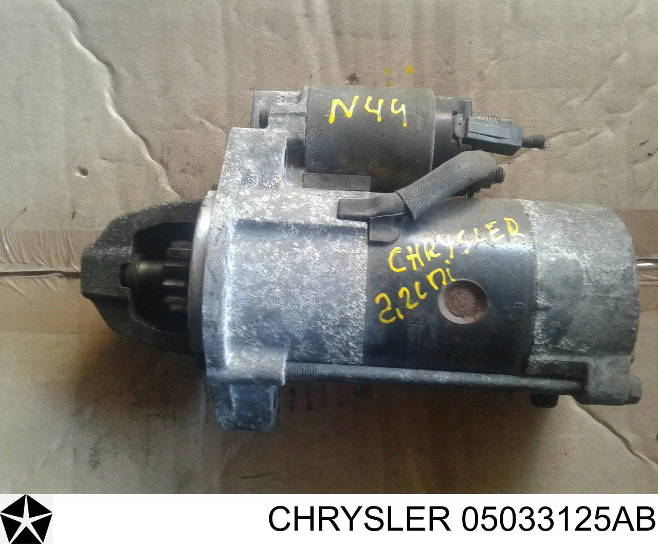 05033125AB Chrysler motor de arranque