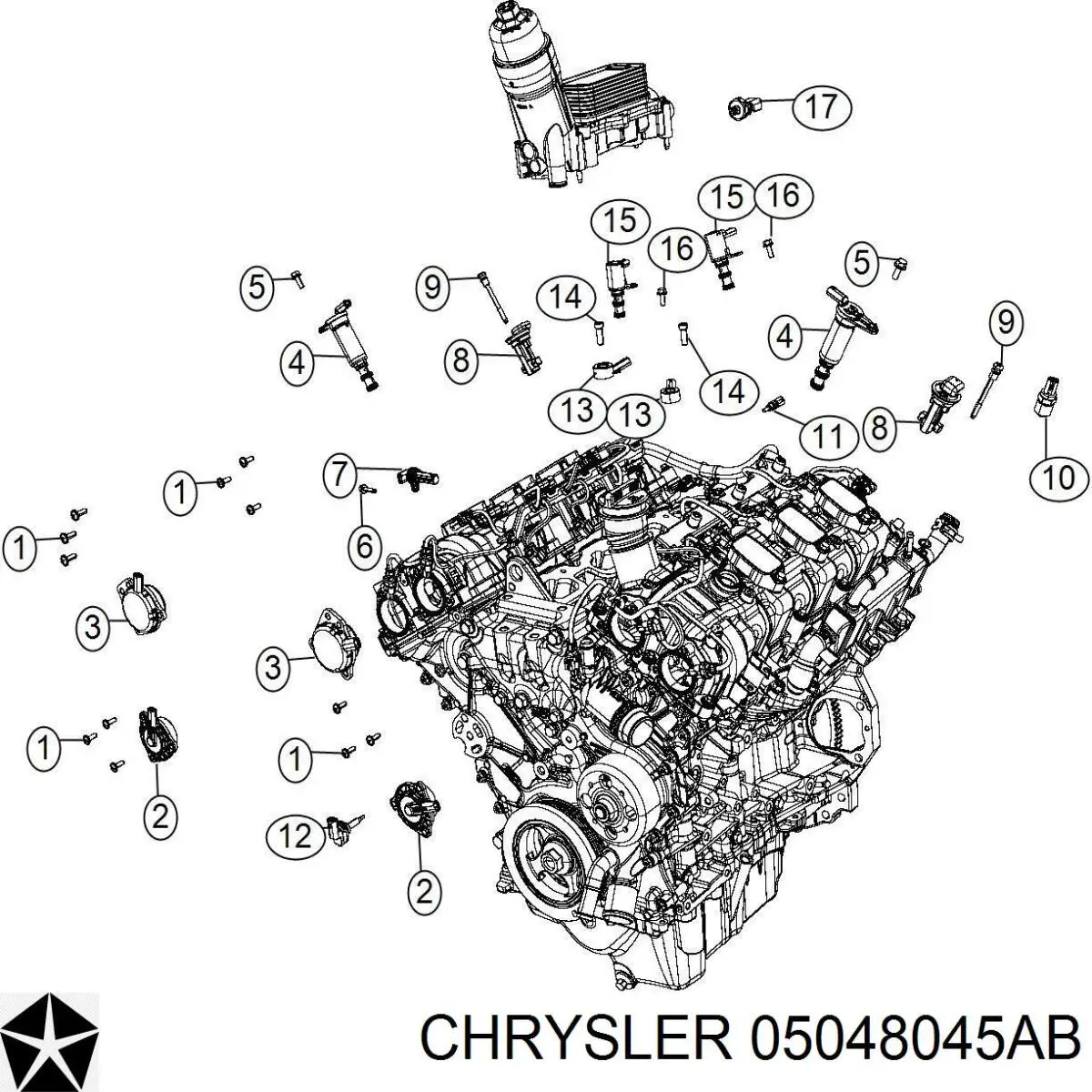 K05048045AB Fiat/Alfa/Lancia 