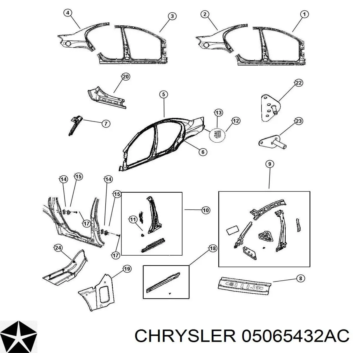 05065432AC Chrysler 