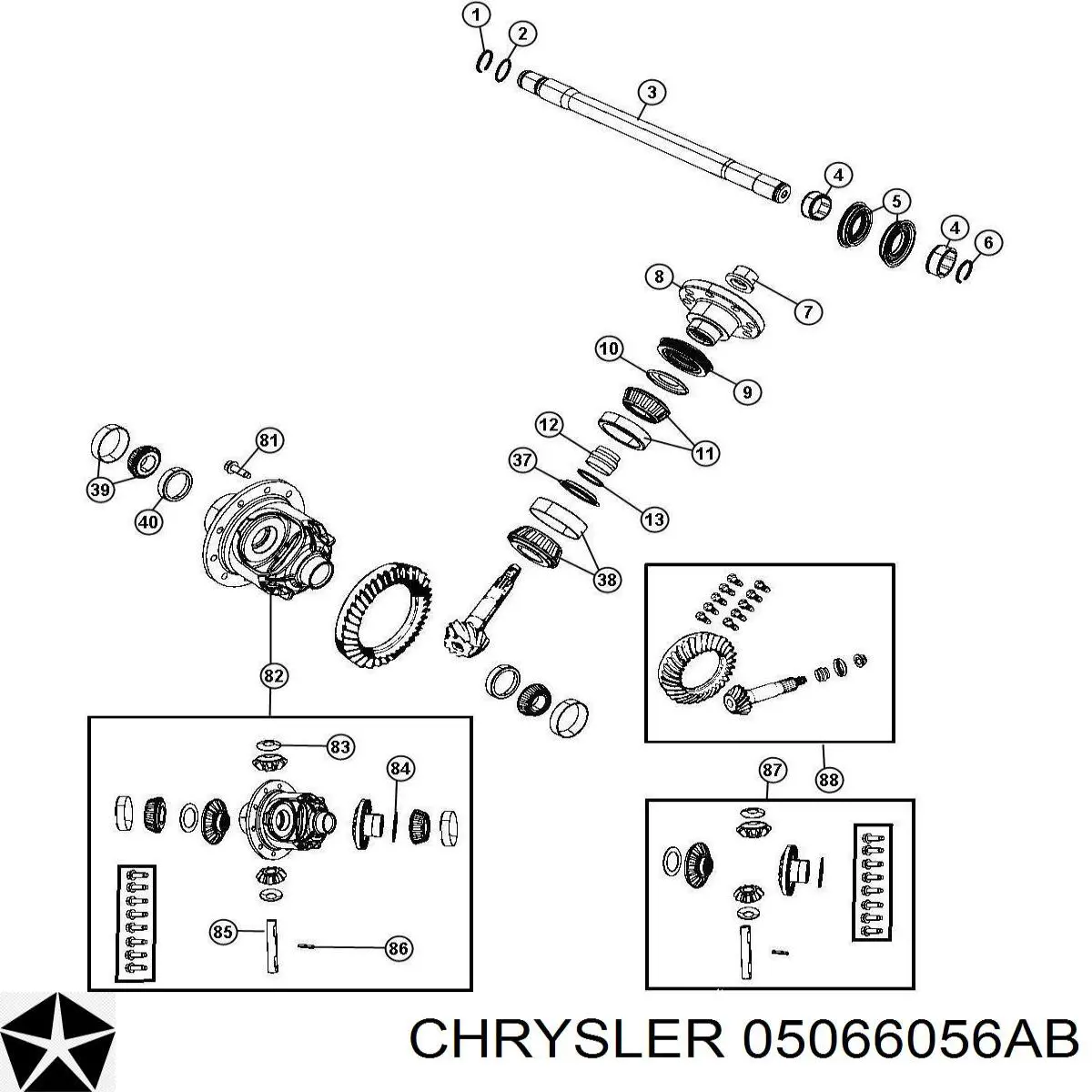 05066056AB Chrysler 