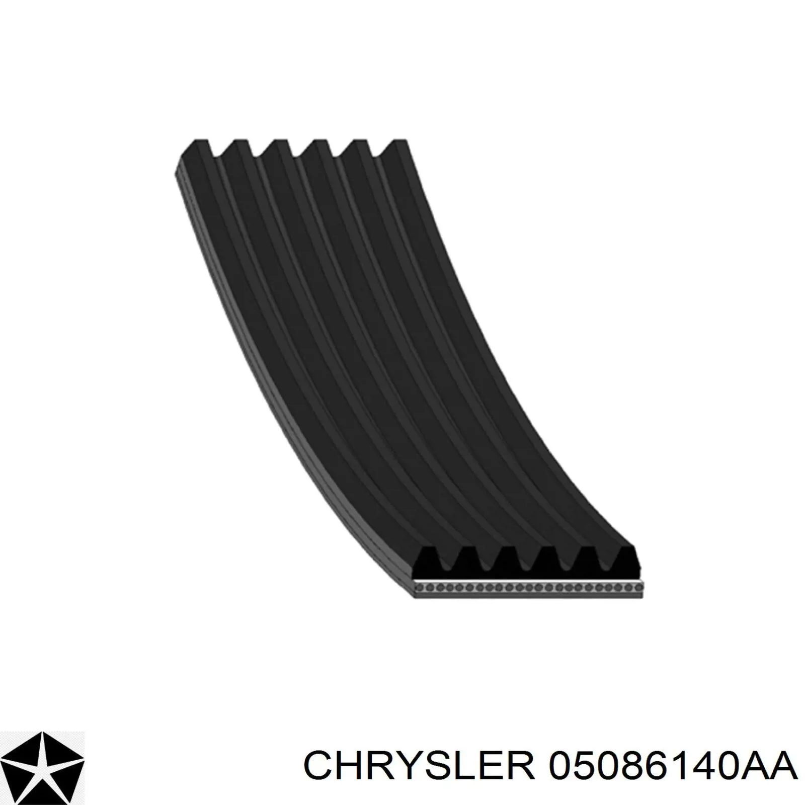 05086140AA Chrysler correa trapezoidal