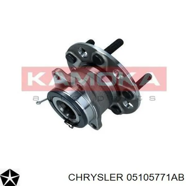 05105771AB Chrysler cubo trasero izquierdo