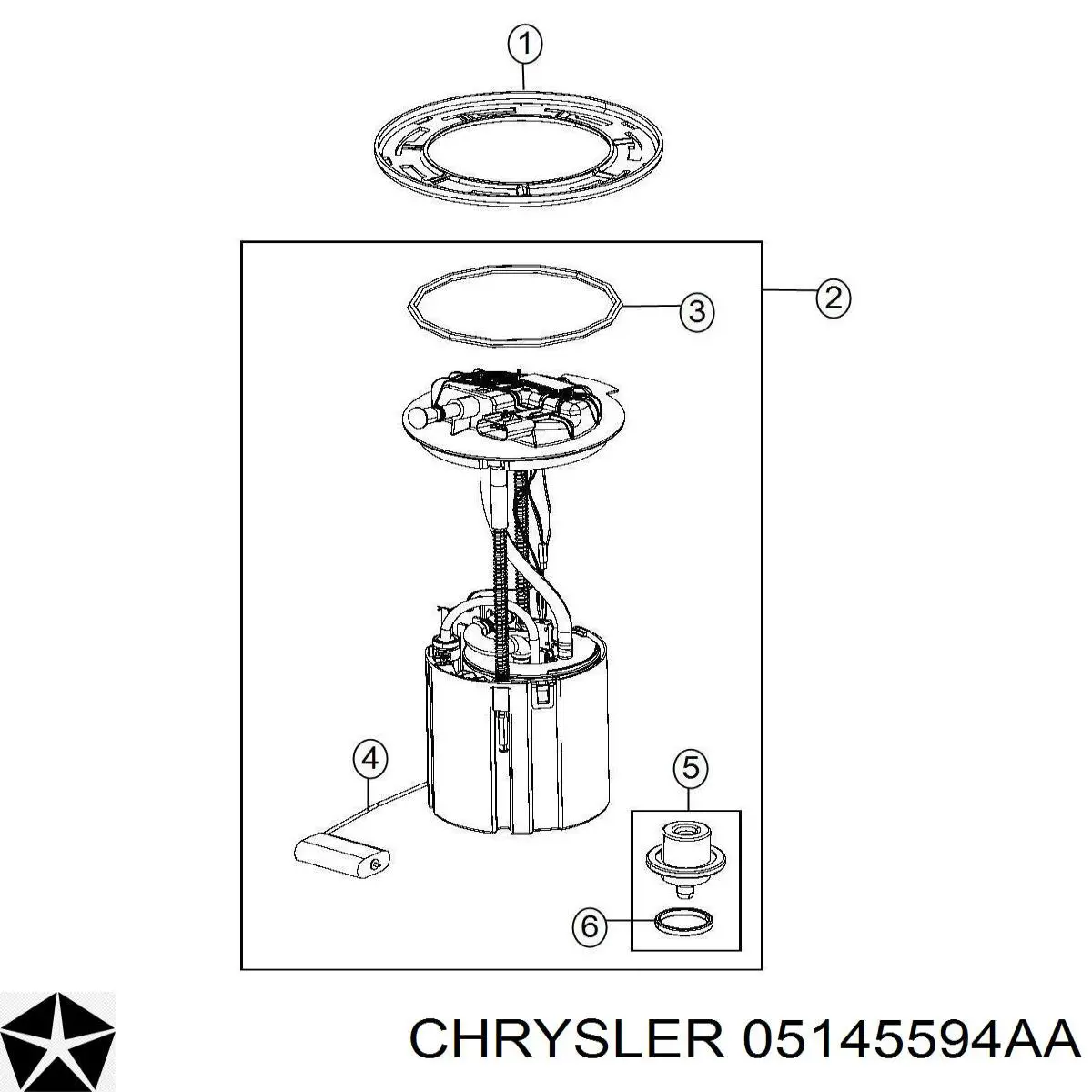 K68050948AA Fiat/Alfa/Lancia 