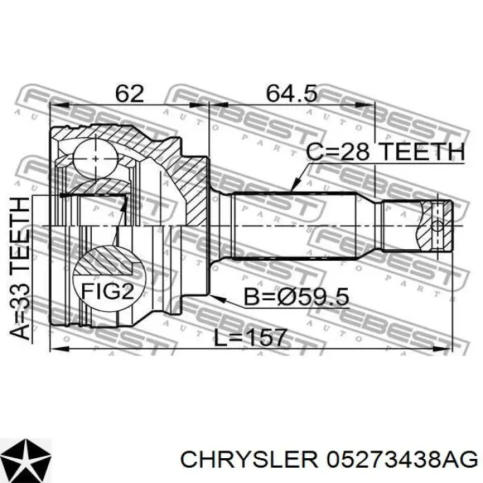 05273438AG Chrysler 