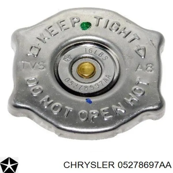 05278697AA Chrysler tapa de radiador