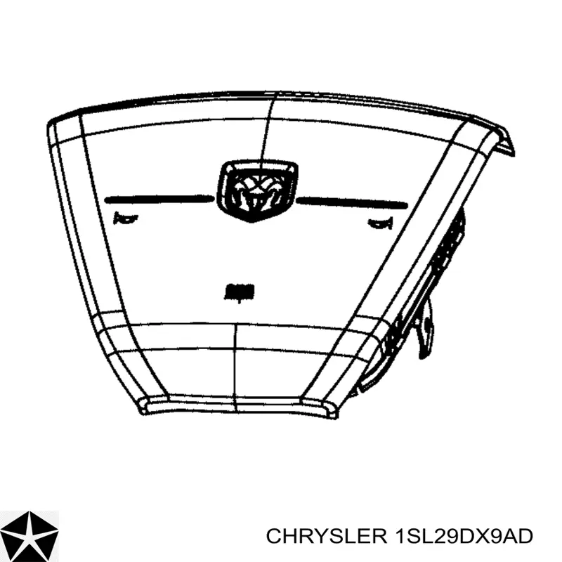  Airbag en el lado del conductor para Dodge Journey 