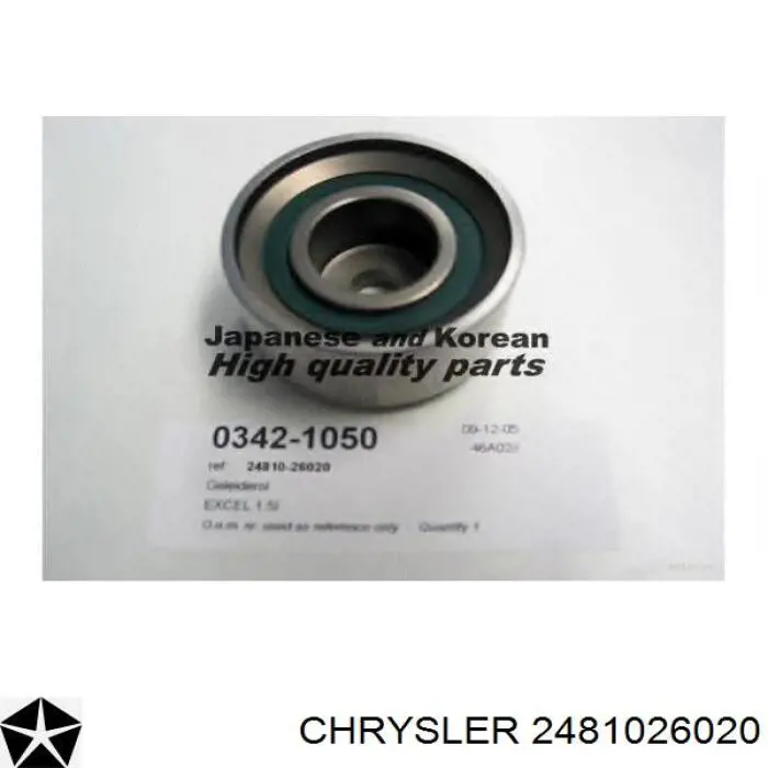 2481026020 Chrysler rodillo intermedio de correa dentada