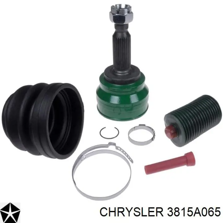 3815A065 Chrysler árbol de transmisión delantero izquierdo