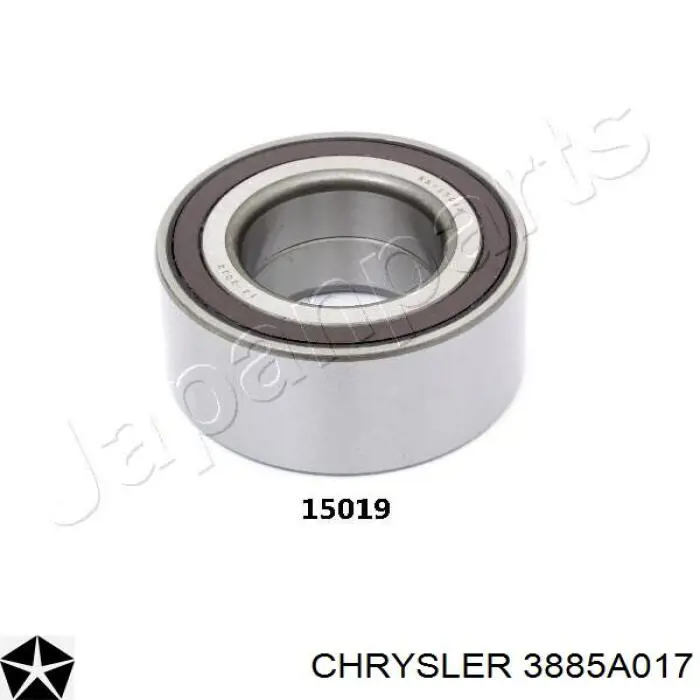 3885A017 Chrysler cojinete de rueda delantero