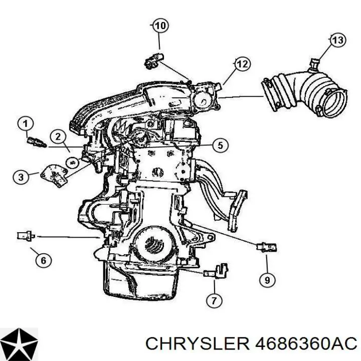 4686360AC Chrysler 