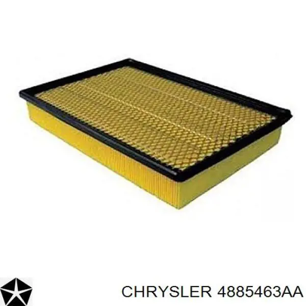 04885463AA Chrysler marco de filtro de habitáculo