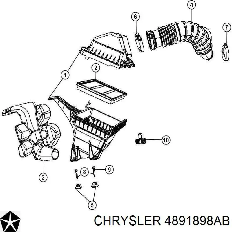 4891898AB Chrysler 