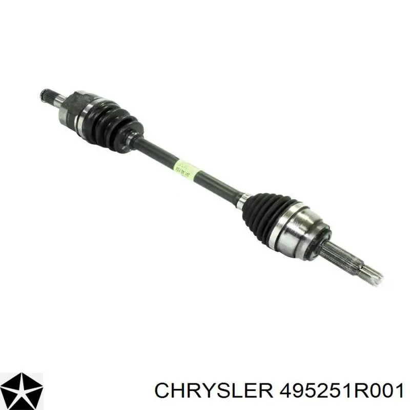 495251R001 Chrysler árbol de transmisión delantero derecho