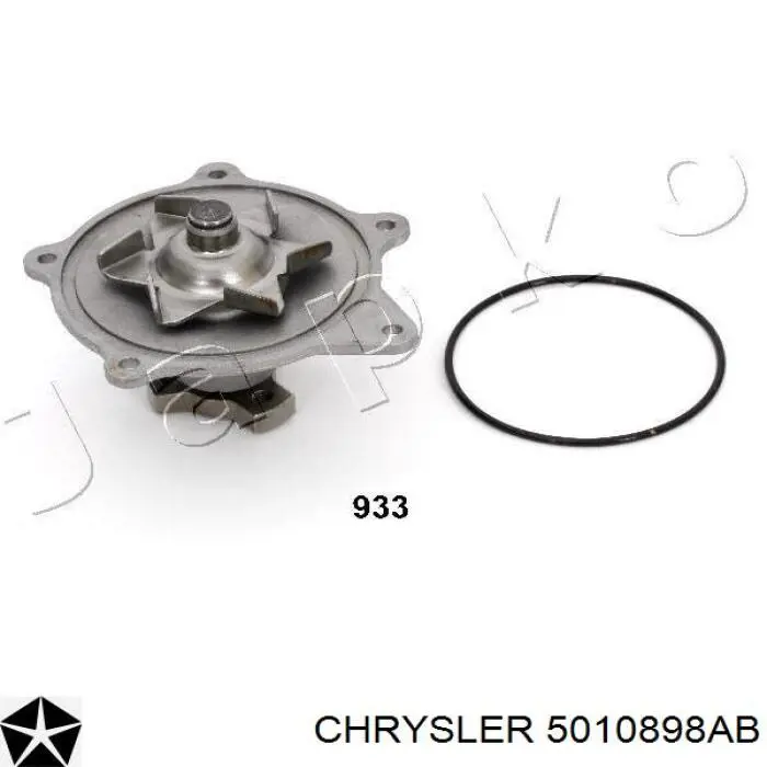 5010898AB Chrysler bomba de agua