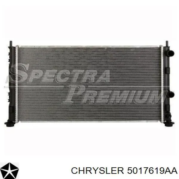 5017619AA Chrysler radiador refrigeración del motor