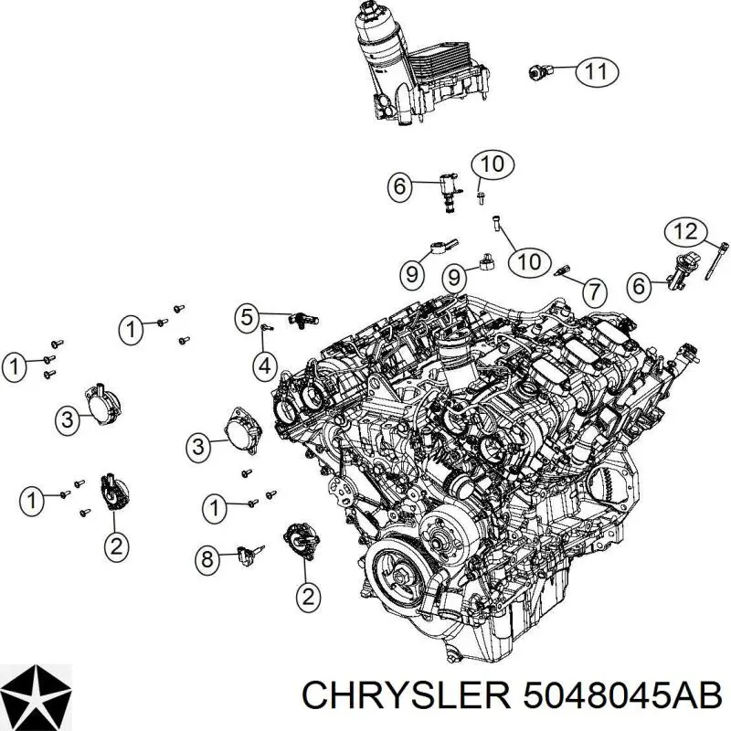 5048045AB Chrysler 