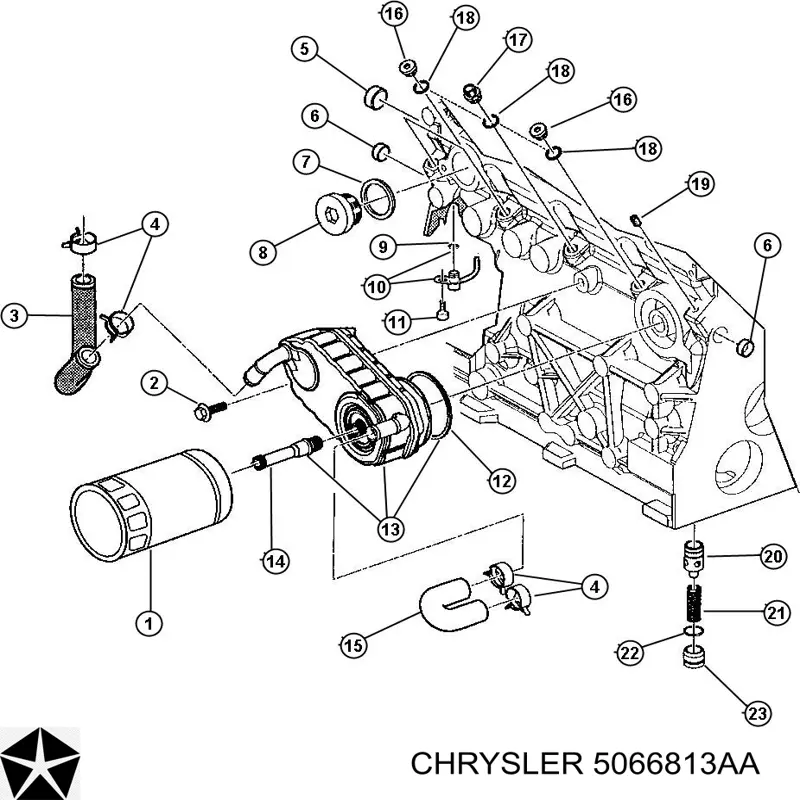 5066813AA Chrysler 