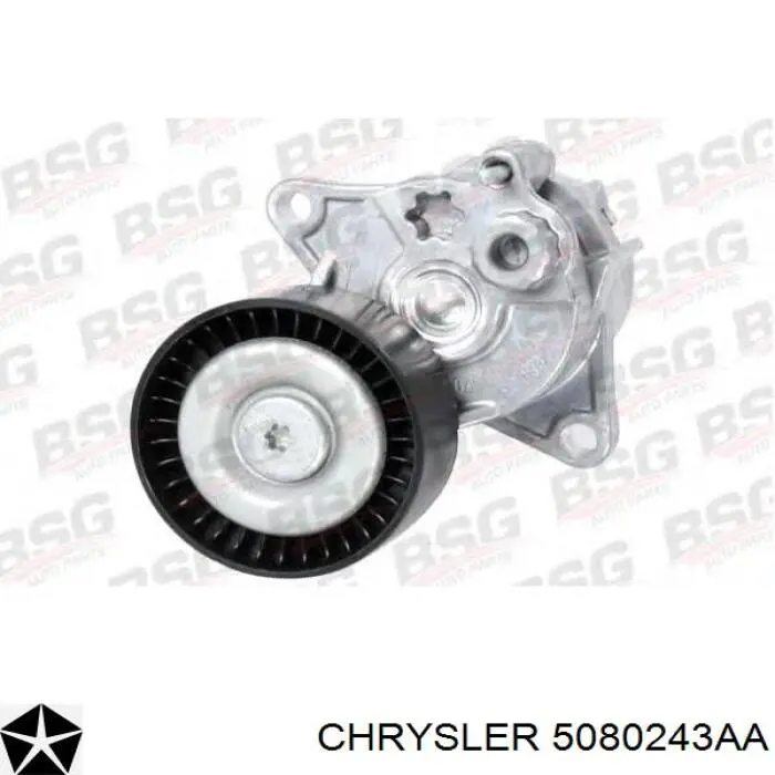 5080243AA Chrysler tensor de correa, correa poli v