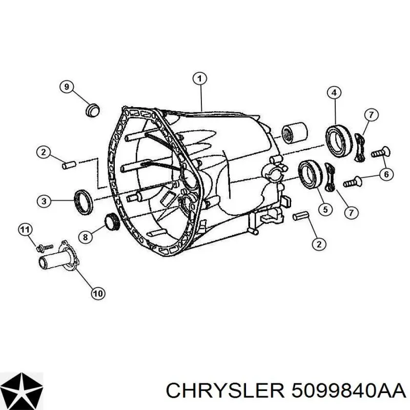 05099840AA Chrysler 