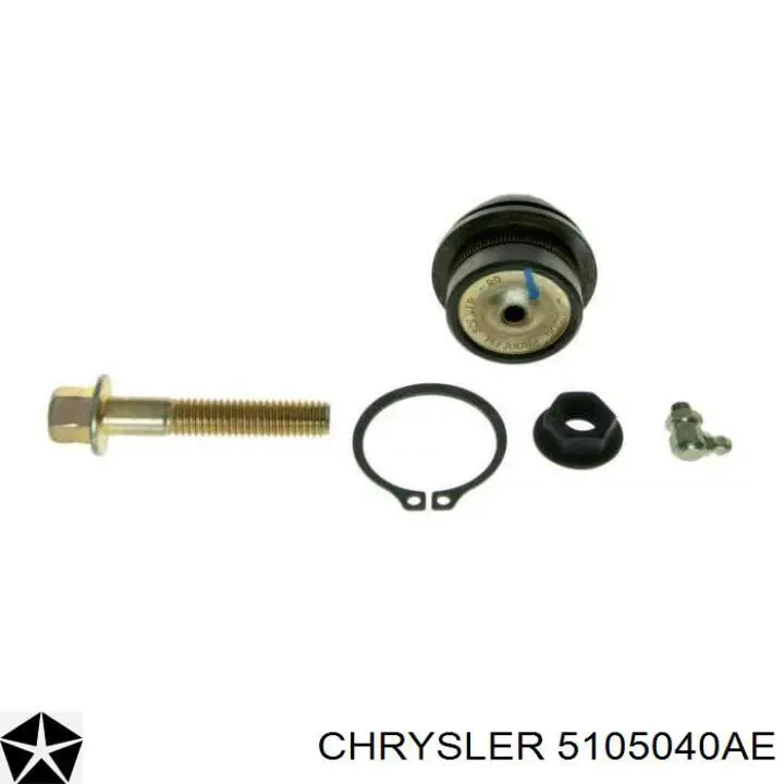 5105040AE Chrysler barra oscilante, suspensión de ruedas delantera, inferior derecha