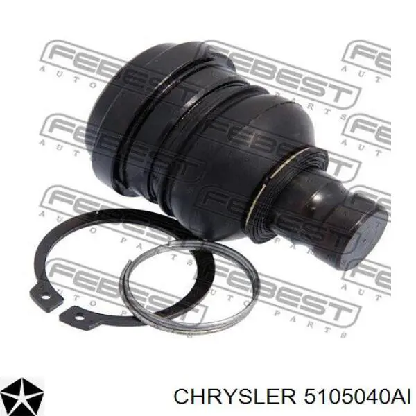 5105040AI Chrysler barra oscilante, suspensión de ruedas delantera, inferior derecha