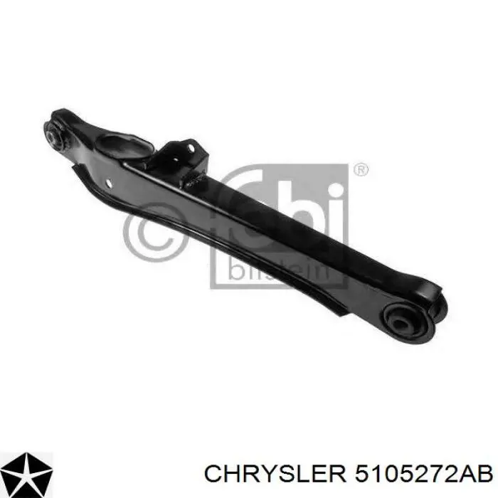 5105272AB Chrysler palanca trasera inferior izquierda/derecha