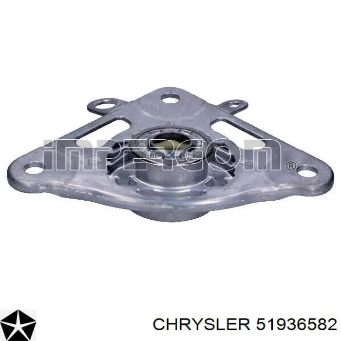 51936582 Chrysler soporte amortiguador trasero derecho