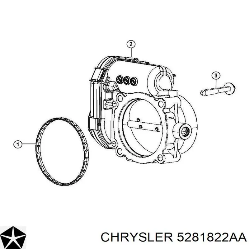  Junta cuerpo mariposa para Jeep Wrangler JL