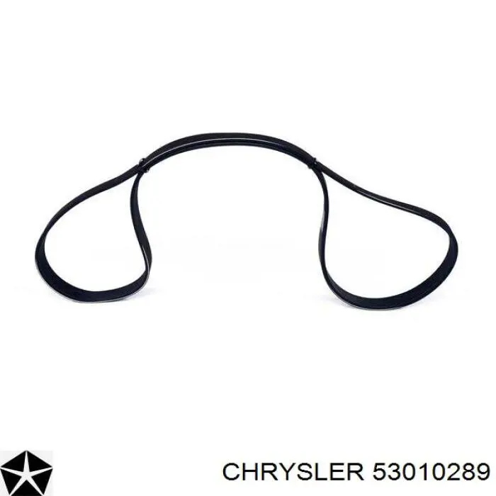 53010289 Chrysler correa trapezoidal