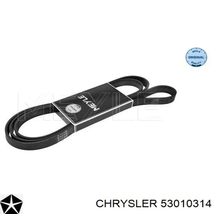 53010314 Chrysler correa trapezoidal