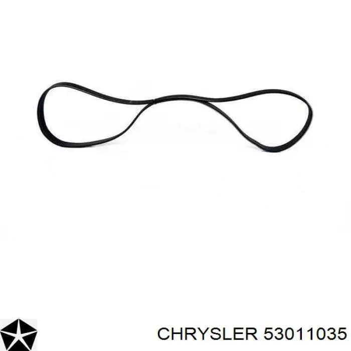 53011035 Chrysler correa trapezoidal