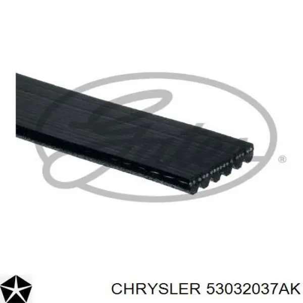 53032037AK Chrysler correa trapezoidal