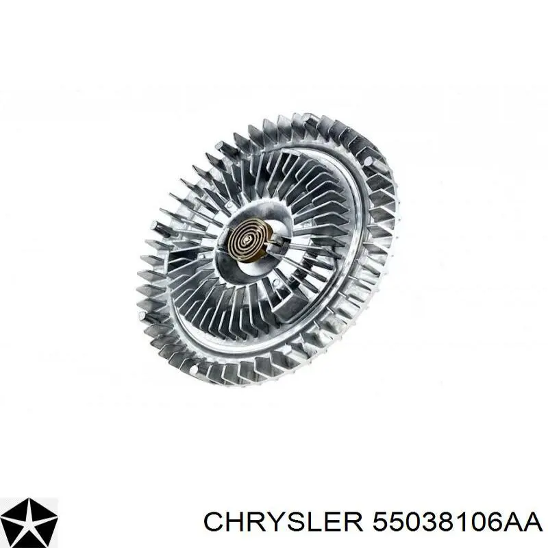 55038106AA Chrysler embrague, ventilador del radiador