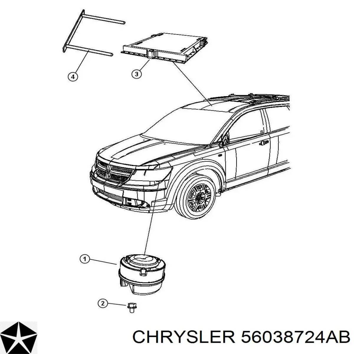 56038724AB Chrysler 