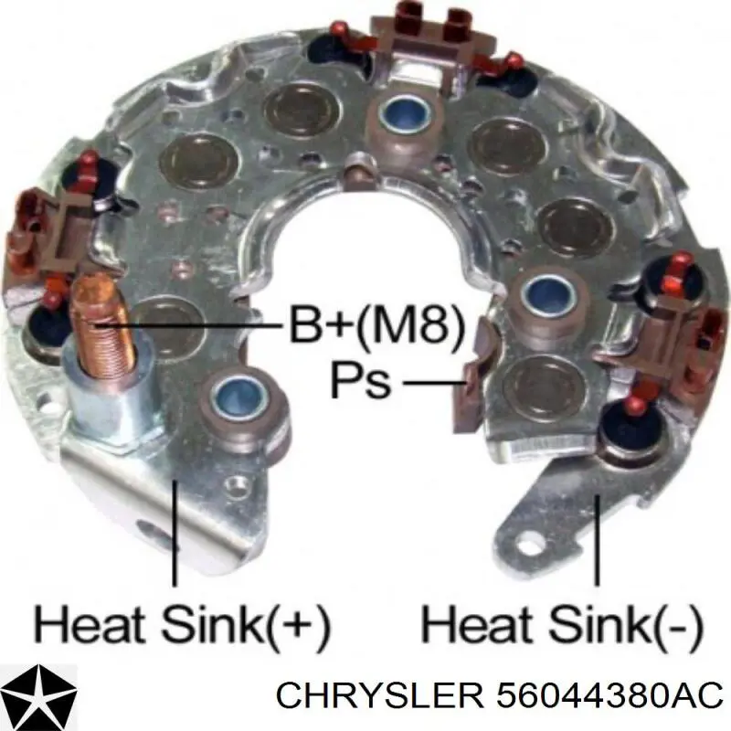 56044380AC Chrysler alternador