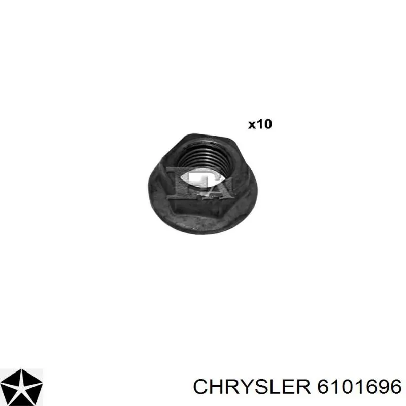 6101696 Chrysler tuerca, colector de escape