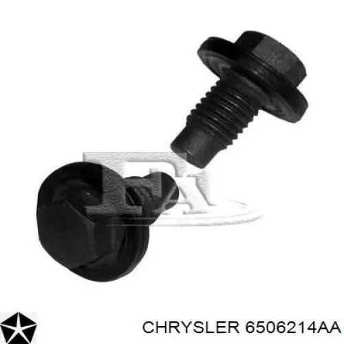 6506214AA Chrysler tapón roscado, colector de aceite