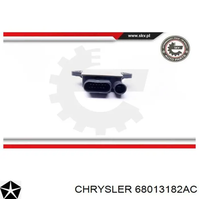 68013182AC Chrysler relé de bujía de precalentamiento