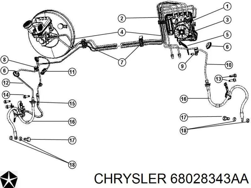 68028343AA Chrysler 