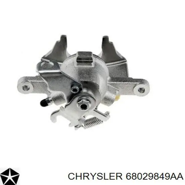 68029849AA Chrysler pinza de freno trasera izquierda