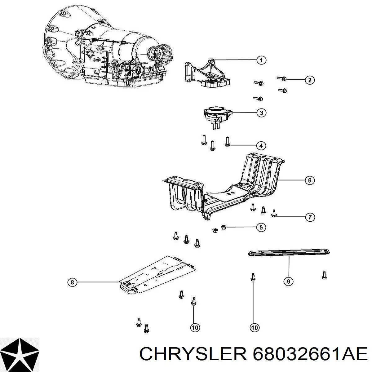 68032661AE Chrysler 