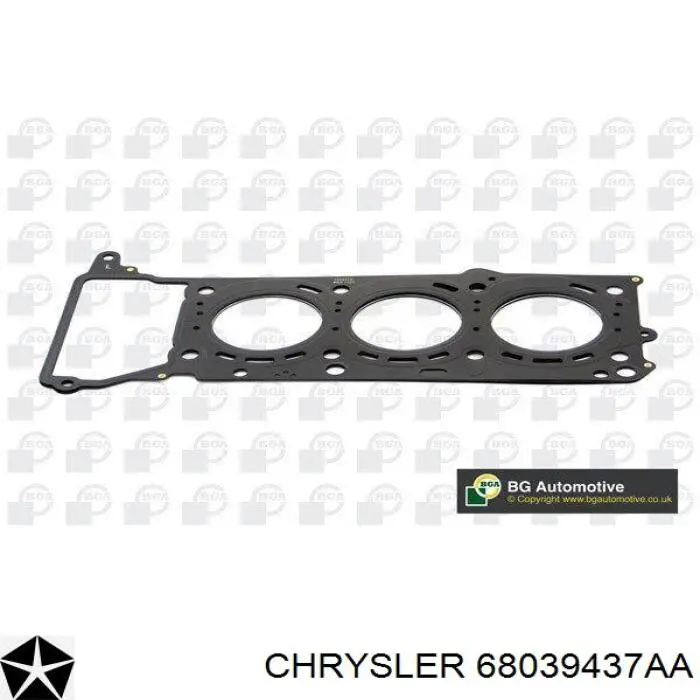 68039437AA Chrysler junta de culata izquierda