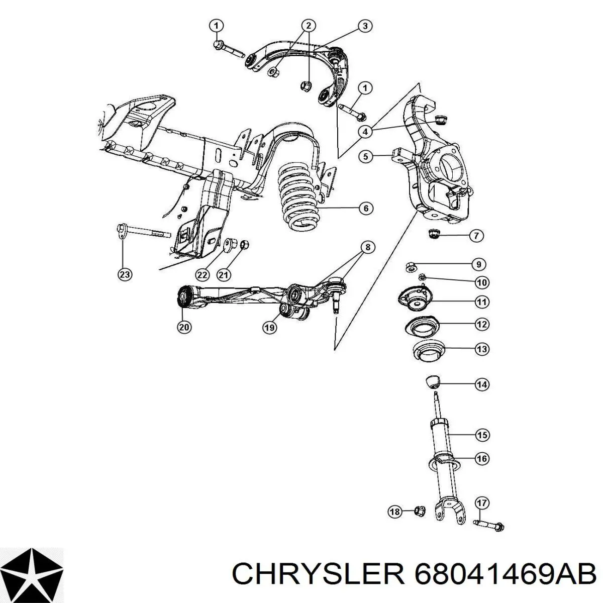 68041469AA Chrysler 