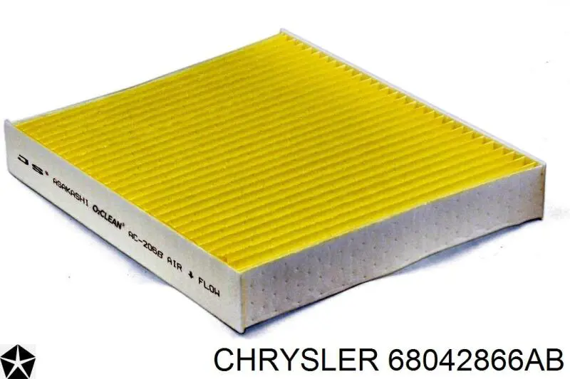 68042866AB Chrysler filtro de habitáculo