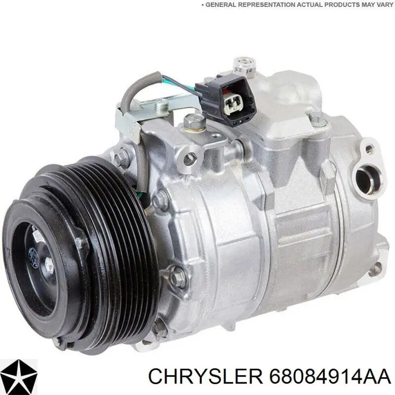 68084914AA Chrysler compresor de aire acondicionado