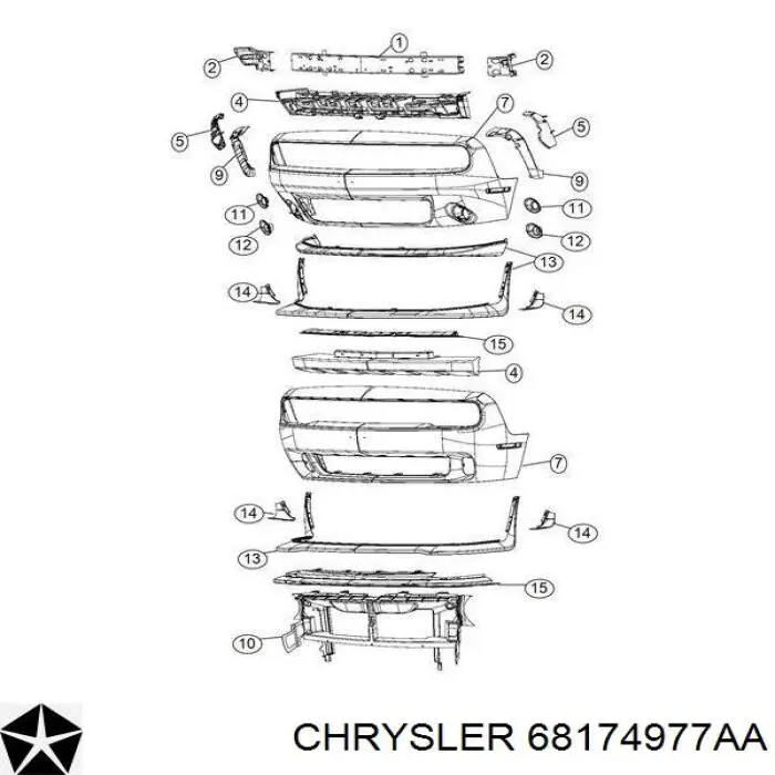 68174977AA Chrysler 