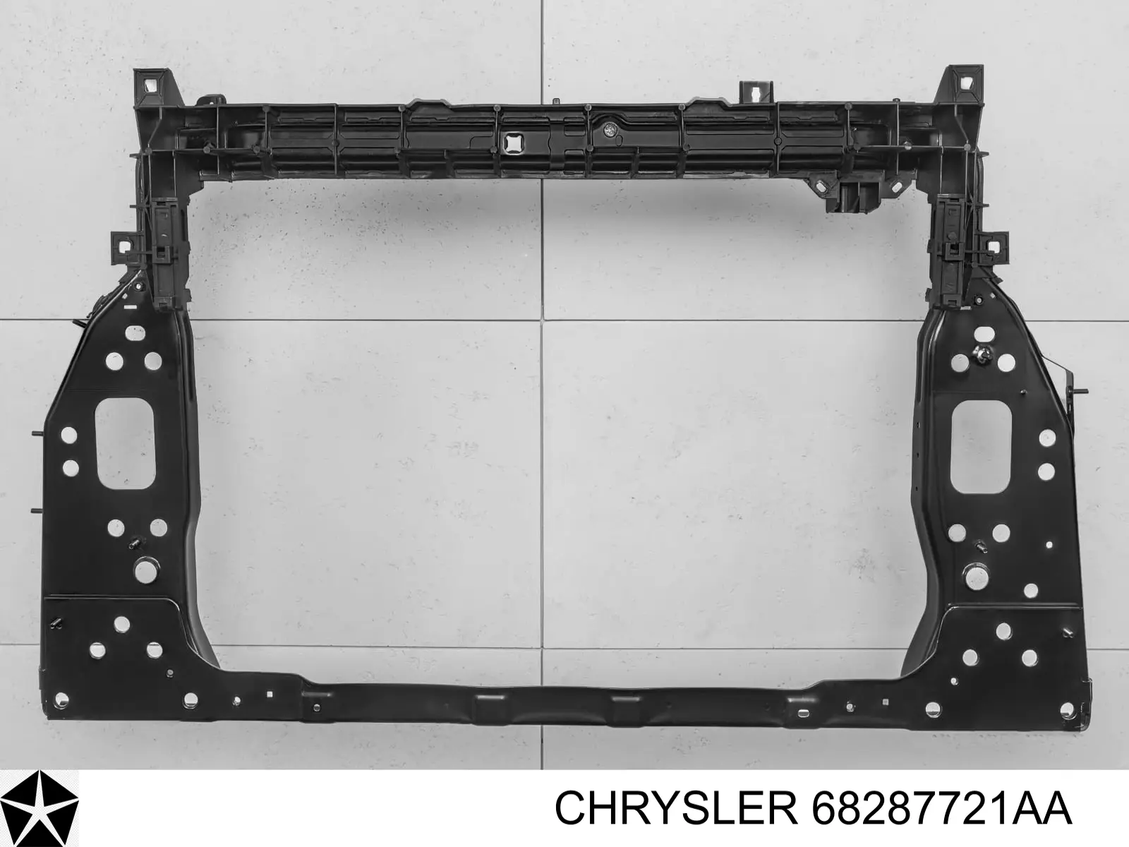 68287721AA Chrysler soporte de radiador completo