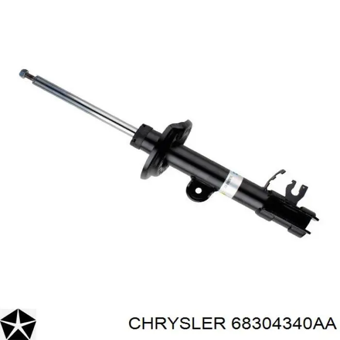 68304340AA Chrysler amortiguador trasero derecho