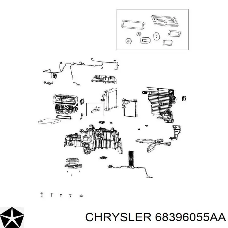 68396055AA Chrysler aceite de motor