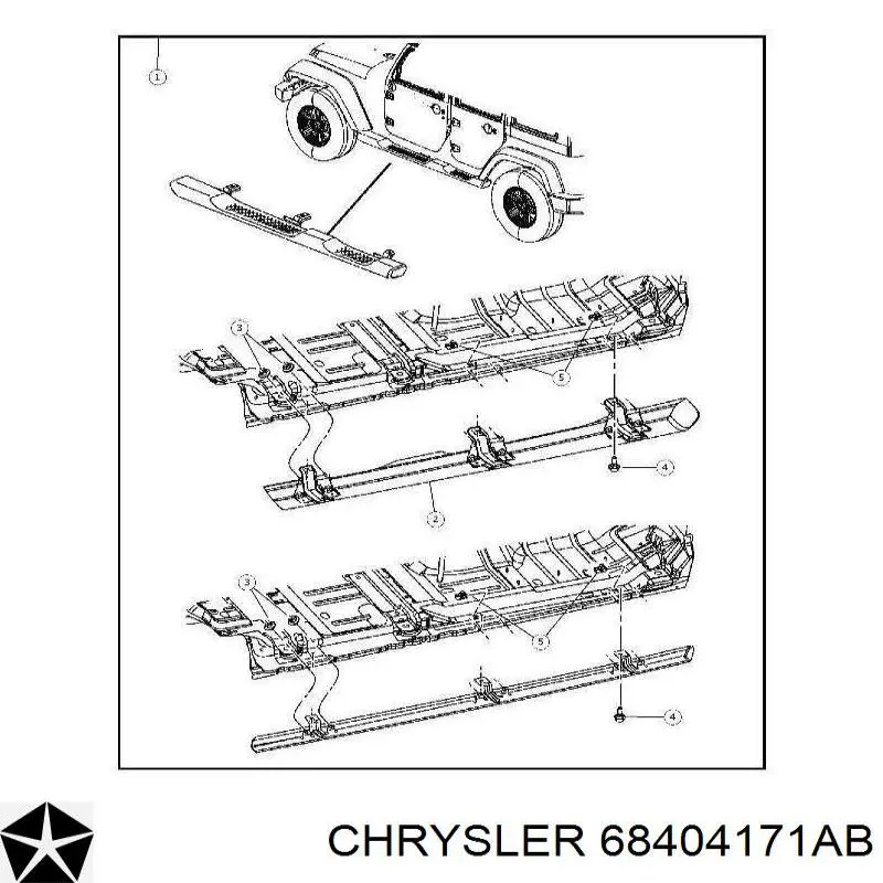 68404171AA Chrysler 